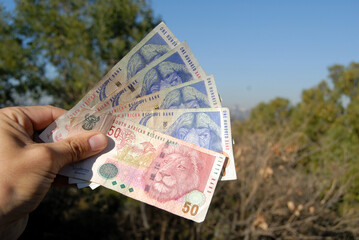 Johannesberg NP South Africa South African Rand Money
