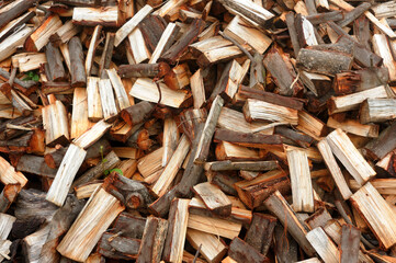 Hogsback South Africa - Wood pile