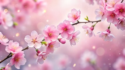 Obraz premium Sakura Blossom Background