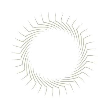 abstract circle background green logo