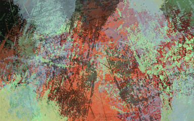 Abstract grunge texture splash paint background