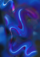 Blue wave background. Abstract background with copy space