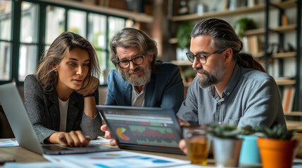 Stock market speculation online.