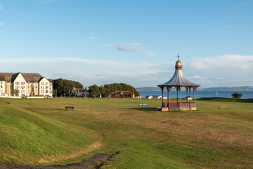 The public Links alongside Nairn Beach
