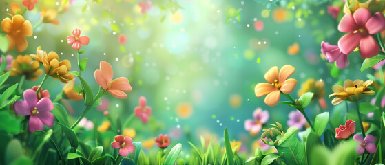 Fototapeta na wymiar Spring blossom background. blank background for advertising or text.
