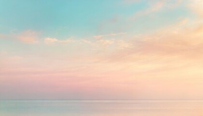 smooth gradient background with pastel pink and turquoise colors - obrazy, fototapety, plakaty