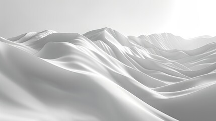 An exquisite monochromatic capture of sand dunes with a play of light and shadow Suitable for minimalist fashion editorials, abstract artistic expressions, or sophisticated product displays
