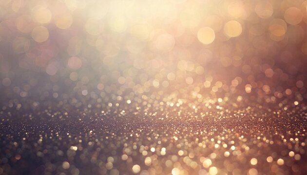 black and copper glitter bokeh texture abstract background