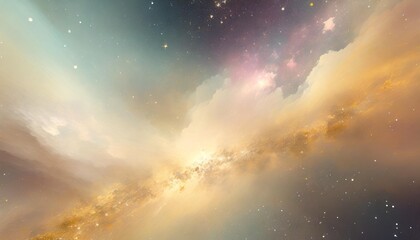 nebula and galaxies in space abstract cosmos background