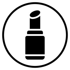 lipstick glyph icon