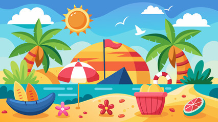 summer-time-background