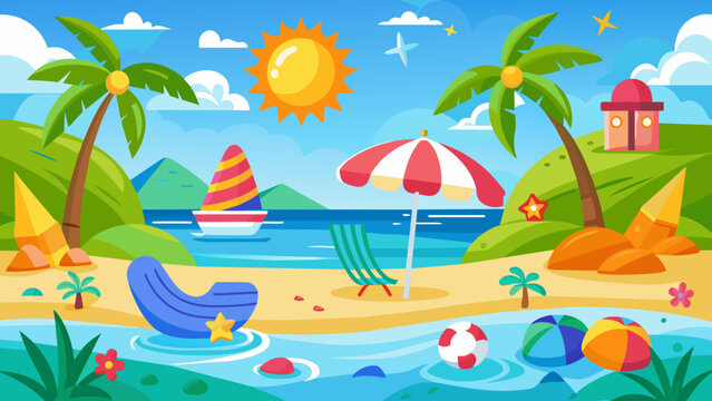 summer-time-background