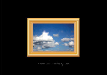 clouds in frame