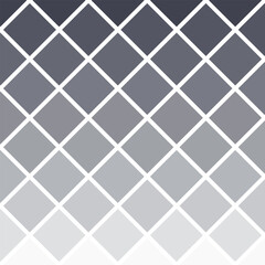 Fototapeta na wymiar Halftone rhombus pattern vector illustration. Geometric seamless pattern on isolated background. Rhomb gradient sign concept.