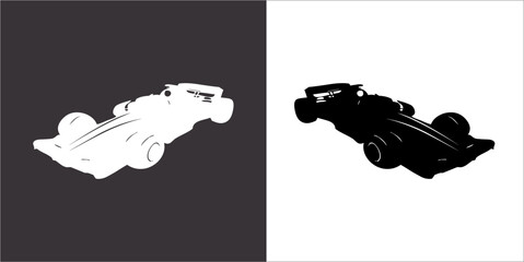 IIlustration Vector graphics of Formula1 icon