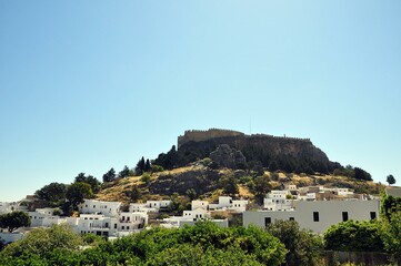Obraz premium Der Strand von Kalithea auf Rhodos
