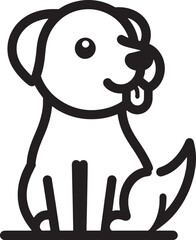 animal, cartoon, illustration, vector, funny, happy, cute, character, art, cat, fun, comic, octopus, drawing, dog, nature, smile, icon, mammal, symbol, isolated, black, graphic, pet, sign