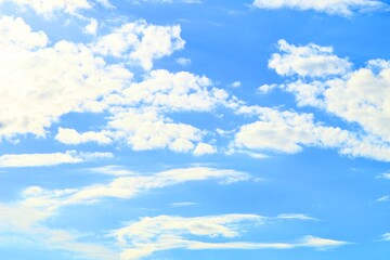 Obraz premium Blue sky and clouds