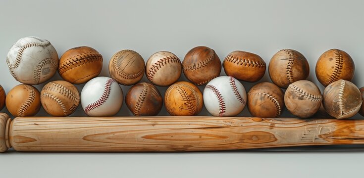 3d rendering of a basketball, baseball, and soccer balls