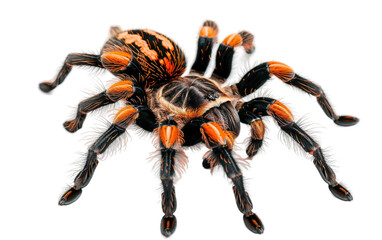 Tarantula Spider Isolated on Transparent background. - obrazy, fototapety, plakaty