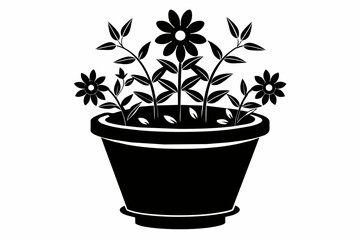 flower-tub-black-silhouette-vector-white-background.