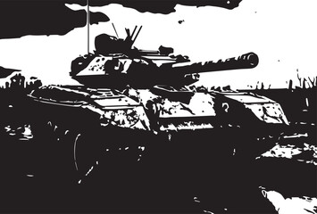 Battlefield Relics: Grunge Tanks Texture