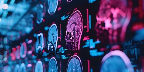 AI algorithms for healthcare diagnosis through the analysis of medical images. Concept AI Algorithms, Healthcare Diagnosis, Medical Images Analysis