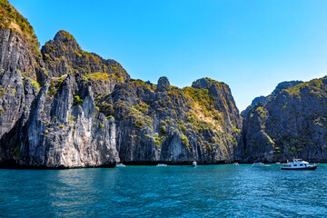 Ko Phi Phi Leh Island, Andaman Sea, Thailand.