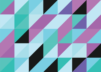 Triangles in seamless pattern.