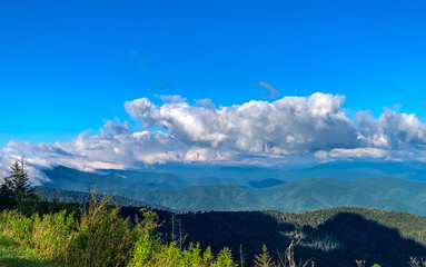 Fototapeta premium Mountain in the Clouds