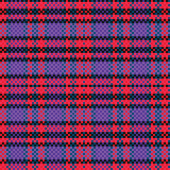 Tartan plaid pattern with texture.