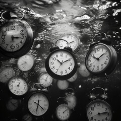 記憶の底に沈む時間。時計
