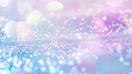 Abstract, blurred, shining pink and blue background with sparkles
