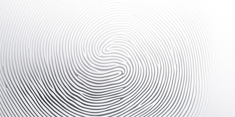 Fingerprint black and white background - 767192164