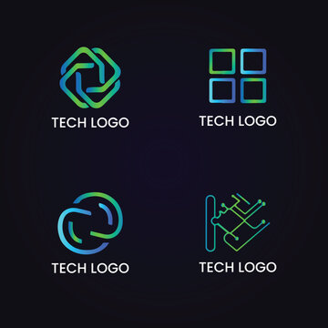 Technology logo for technology company