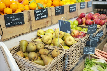 fruits at the market