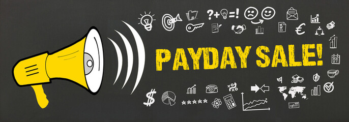 Payday Sale! - obrazy, fototapety, plakaty