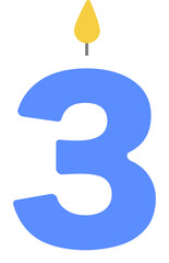 Birthday Number 3