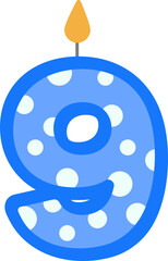Birthday Number 9