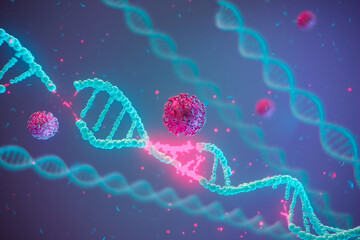 Cutting-Edge CRISPR-Cas9 Gene Editing Technology Illustrated