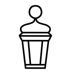 Ramadan Lantern Vector Illustration