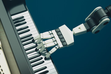 The Fusion of Art and Technology: A Robotic Hand Masterfully Plays the Piano