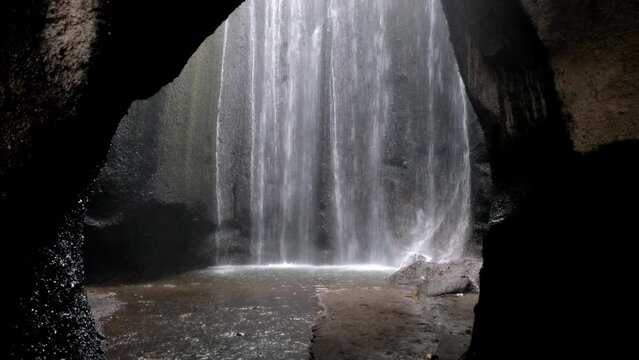 Tripod shot of Tukad Cepung waterfall. Bali, Indonesia.