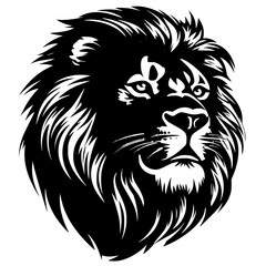 lion head vector