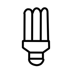 Lamp Related Vector Line Icon