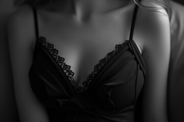 beautiful black lingerie