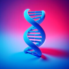 3D DNA illustration