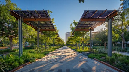 Shade and Power: How Urban Solar Canopies Transform City Spaces into Sustainable Havens