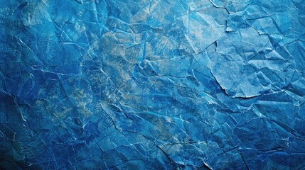 Obraz premium Bright Blue Construction Paper Texture: Grunge Abstract Background for Artistic Designs & Blank Canvases