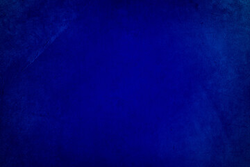 Dark blue textured concrete wall background - 767223361